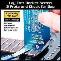 Music Nomad Precision Fret Rocker+ and Fret Gauge Kit