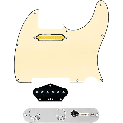 920D Custom Gold Foil Loaded Pickguard for Tele With T3W-REV-C Control Plate