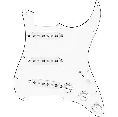 920D Custom Vintage American Loaded Pickguard for Strat With White Pickups and S5W Wiring Harness