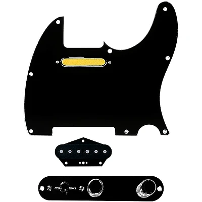 920D Custom Gold Foil Loaded Pickguard for Tele With T3W-B Control Plate