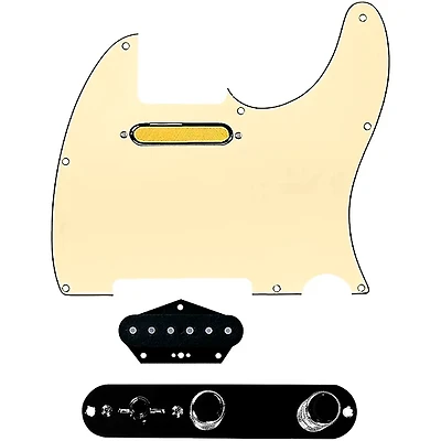 920D Custom Gold Foil Loaded Pickguard for Tele With T3W-B Control Plate