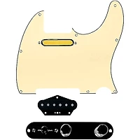 920D Custom Gold Foil Loaded Pickguard for Tele With T3W-B Control Plate