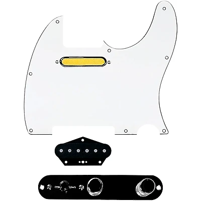 920D Custom Gold Foil Loaded Pickguard for Tele With T3W-B Control Plate