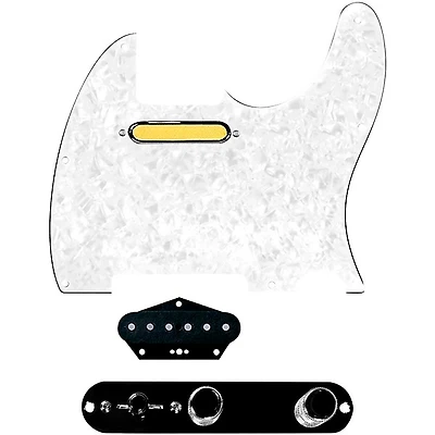 920D Custom Gold Foil Loaded Pickguard for Tele With T4W-B Control Plate