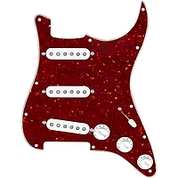 920D Custom Texas Growler Loaded Pickguard for Strat With White Pickups and S5W Wiring Harness