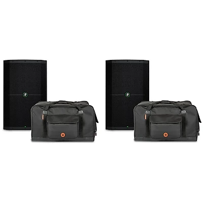 Mackie Thump215 15" Powered Speaker Pair With Road Runner Bags