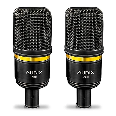 Audix Pair of Audix A231 Large Diaphragm Condenser Microphone