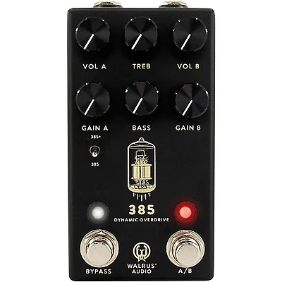 Walrus Audio 385 MKII Overdrive Effects Pedal Black