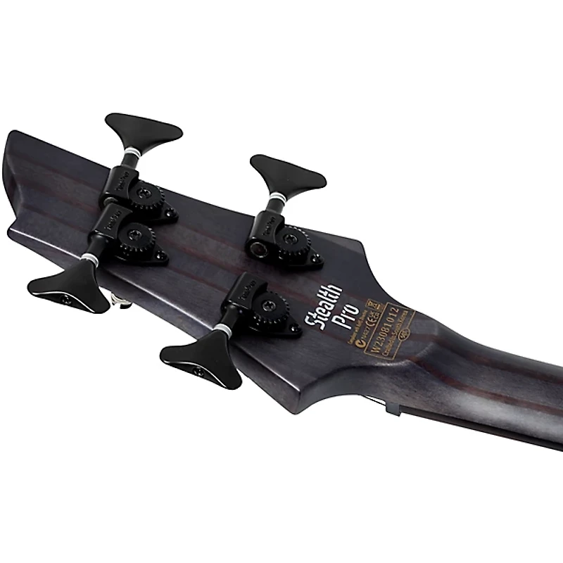 Schecter Guitar Research Stiletto-4 Stealth Pro Satin Black