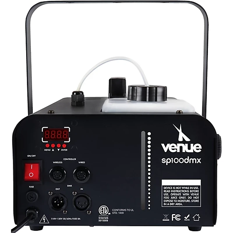 Venue Specter Fog Machine With Built-in DMX Control & Wireless Remote