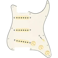 920D Custom Texas Grit Loaded Pickguard for Strat With Aged White Pickups and Knobs