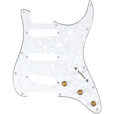 920D Custom SSS Prewired Pickguard for Strat With S5W-BL-V Wiring Harness