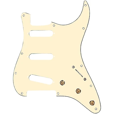 920D Custom SSS Prewired Pickguard for Strat With S5W-BL-V Wiring Harness