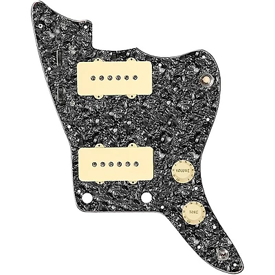 920D Custom JM Vintage Loaded Pickguard for Jazzmaster With Aged White Pickups and Knobs and JMH-V Wiring Harness