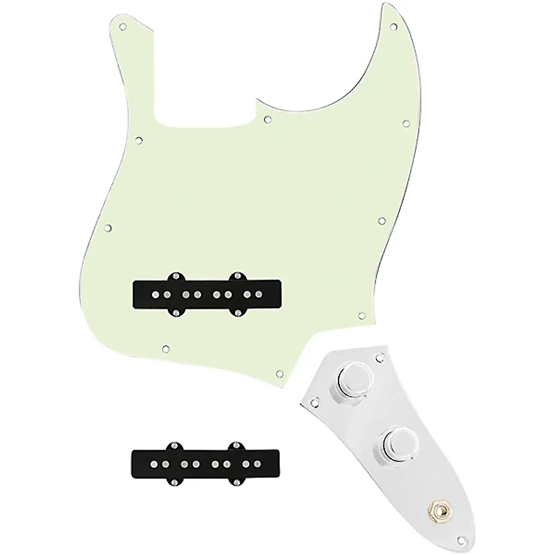 920D Custom Jazz Bass Loaded Pickguard With Groove (Modern) Pickups and JB-CON-C Wiring Harness