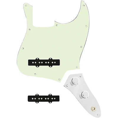 920D Custom Jazz Bass Loaded Pickguard With Groove (Modern) Pickups and JB-CON-C Wiring Harness