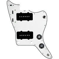 920D Custom JM Grit Loaded Pickguard for Jazzmaster With Black Pickups and Knobs and JMH-V Wiring Harness