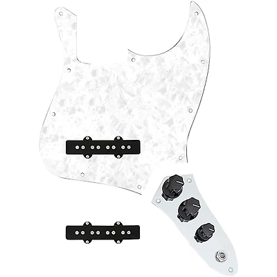 920D Custom Jazz Bass Loaded Pickguard With Groove (Modern) Pickups and JB-C Wiring Harness