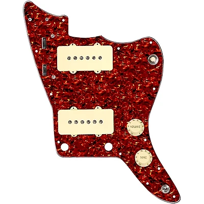 920D Custom JM Grit Loaded Pickguard for Jazzmaster With Aged White Pickups and Knobs and JMH-V Wiring Harness