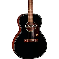 Gretsch Guitars Jim Dandy Deltoluxe Concert Acoustic-Electric Guitar Black Top