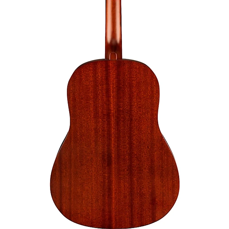 Gretsch Guitars Jim Dandy Deltoluxe Dreadnought Acoustic-Electric Guitar Black Top