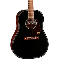 Gretsch Guitars Jim Dandy Deltoluxe Dreadnought Acoustic-Electric Guitar Black Top