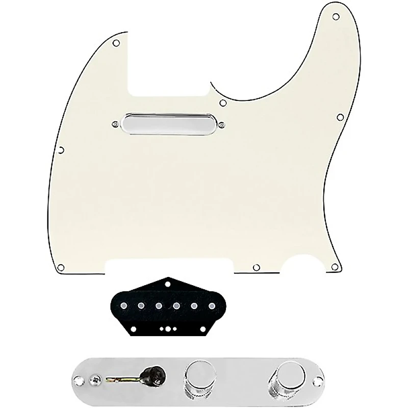 920D Custom Texas Grit Loaded Pickguard for Tele With T3W-C Control Plate