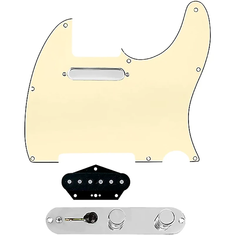 920D Custom Texas Grit Loaded Pickguard for Tele With T3W-C Control Plate