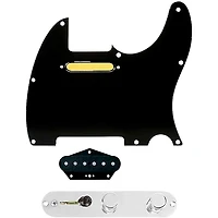 920D Custom Gold Foil Loaded Pickguard for Tele With T3W-C Control Plate
