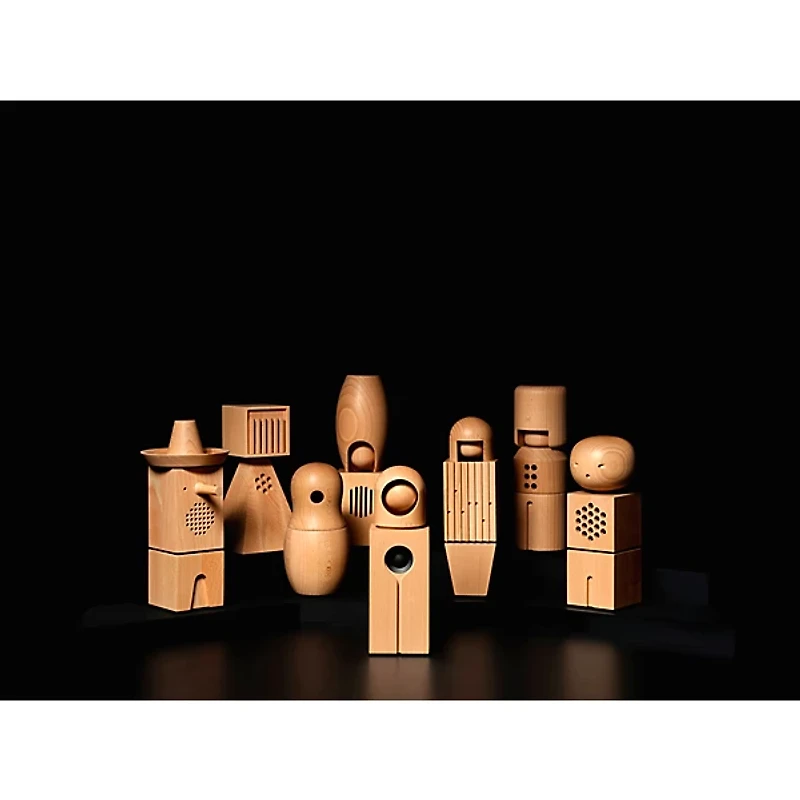 teenage engineering CH-8 Bogdan Wooden Choir Doll - Bass