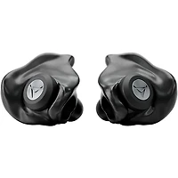 Decibullz Custom-Molded Professional High-Fidelity Earplugs Black
