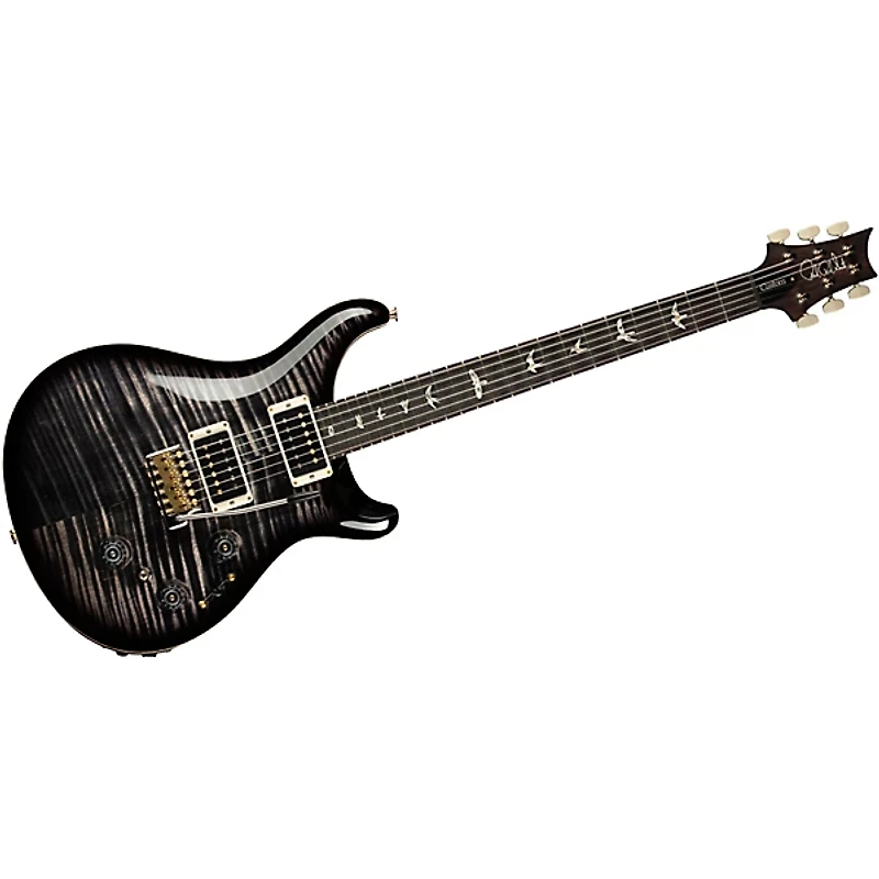 PRS Custom 24 Piezo 10-Top Electric Guitar - Charcoal Burst