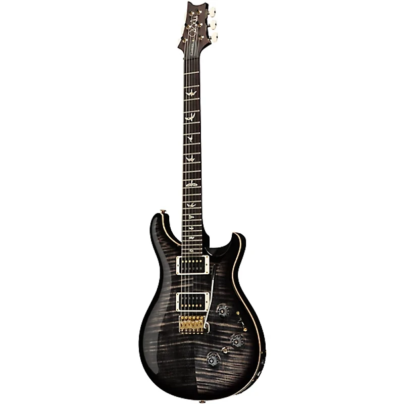 PRS Custom 24 Piezo 10-Top Electric Guitar - Charcoal Burst