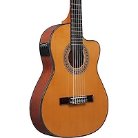 Ibanez GA5TCE3Q Classical 3/4 Acoustic-Electric Guitar Amber