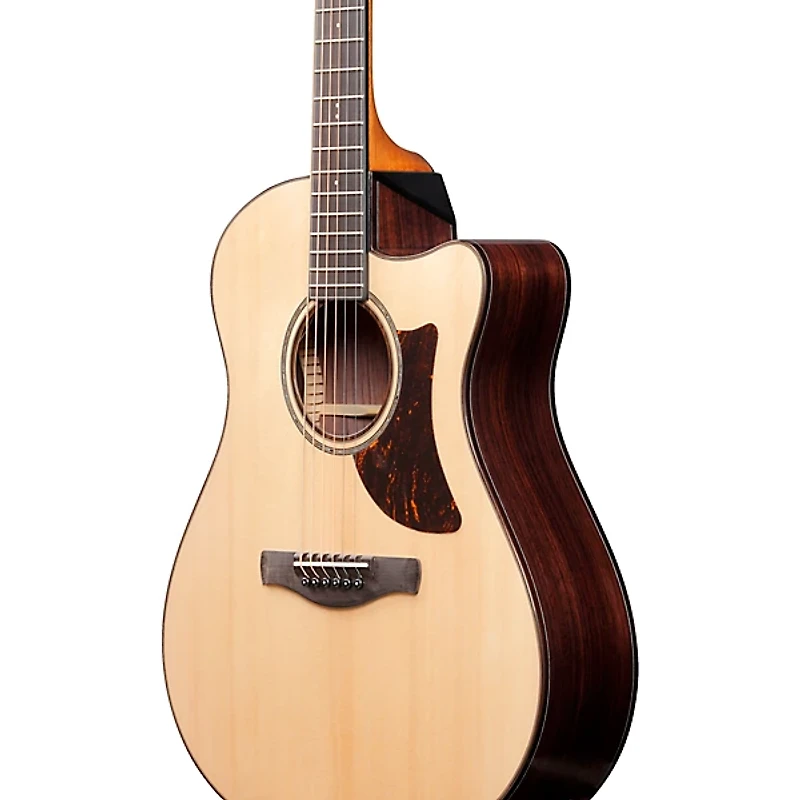 Ibanez AAM380CE Advanced Auditorium Acoustic-Electric Guitar Natural