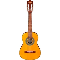 Ibanez GA1 1/2 Size Nylon-String Classical Acoustic Guitar Amber