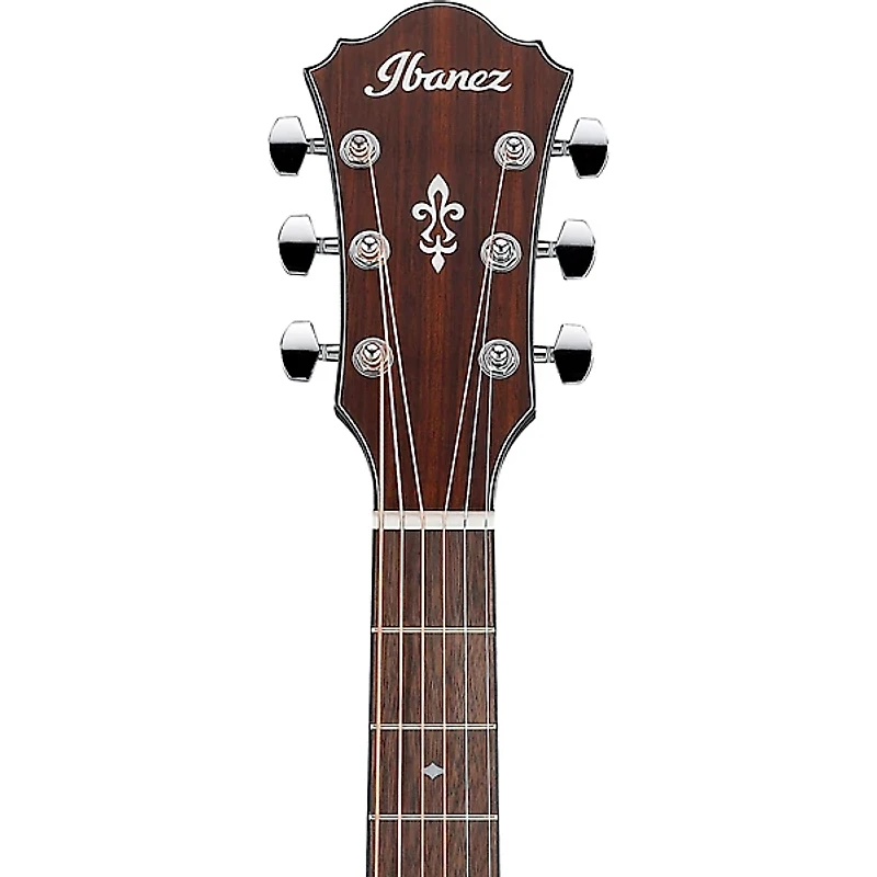 Ibanez AE140 Grand Auditorium Acoustic-Electric Guitar Weathered Black