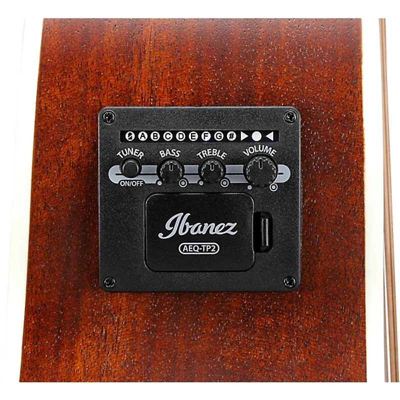 Ibanez AE140 Grand Auditorium Acoustic-Electric Guitar Weathered Black