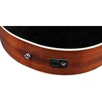 Ibanez AE140 Grand Auditorium Acoustic-Electric Guitar Weathered Black