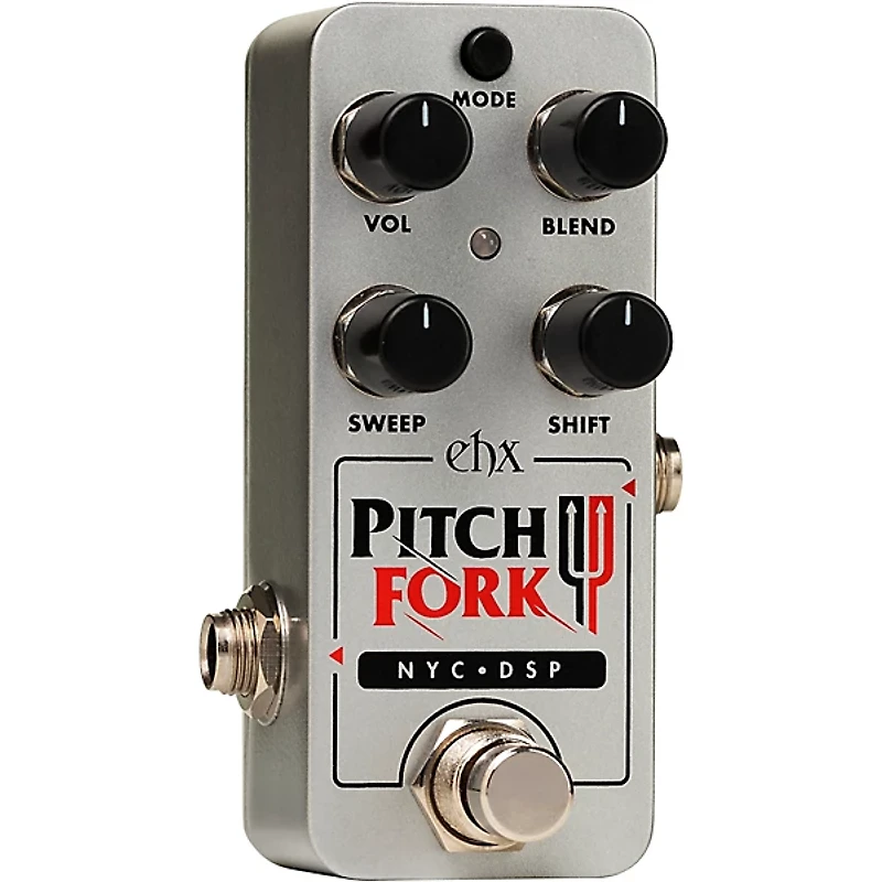 Electro-Harmonix Pico Pitch Fork Pitch Shifter Effects Pedal Silver