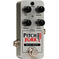 Electro-Harmonix Pico Pitch Fork Pitch Shifter Effects Pedal Silver