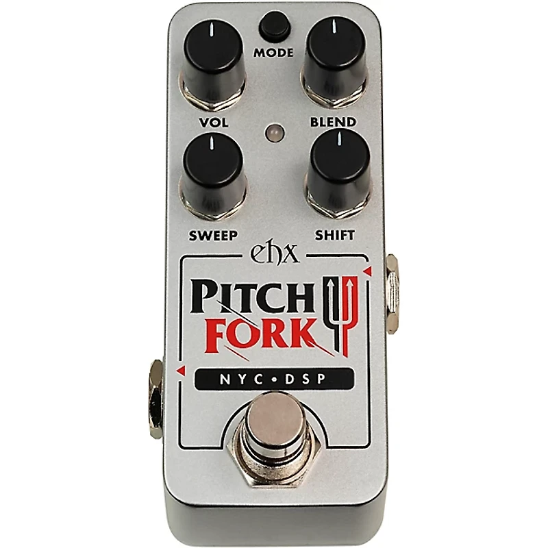 Electro-Harmonix Pico Pitch Fork Pitch Shifter Effects Pedal Silver