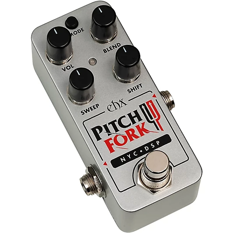 Electro-Harmonix Pico Pitch Fork Pitch Shifter Effects Pedal Silver