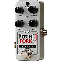 Electro-Harmonix Pico Pitch Fork Pitch Shifter Effects Pedal Silver