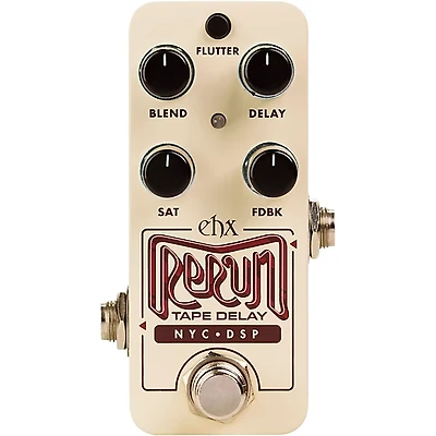 Electro-Harmonix Rerun Tape Delay Effects Pedal Cream