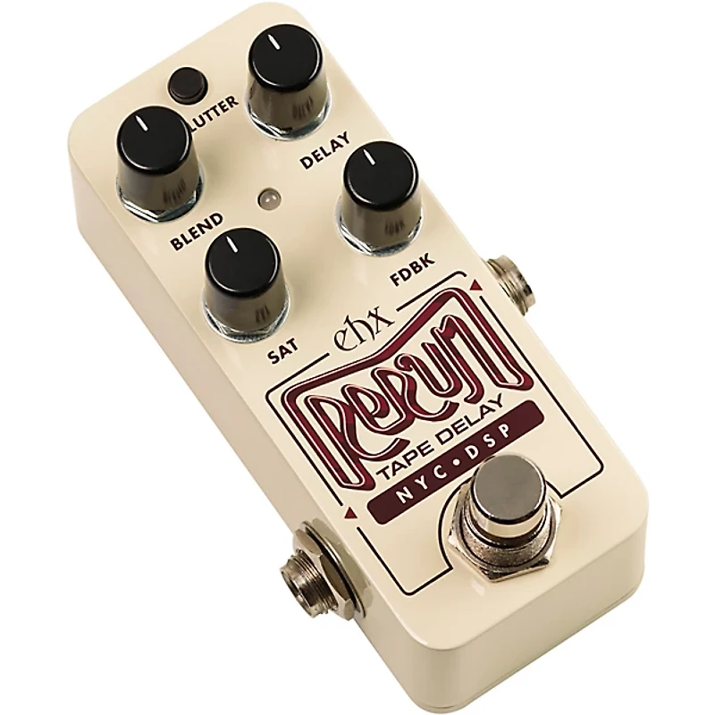 Electro-Harmonix Rerun Tape Delay Effects Pedal Cream