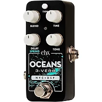Electro-Harmonix Oceans 3-Verb Reverb Effects Pedal Black