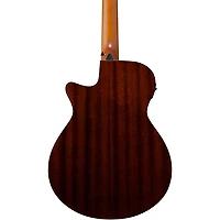 Ibanez AEGB24FE Fretless Auditorium Acoustic-Electric Bass Guitar - Mahogany Sunburst