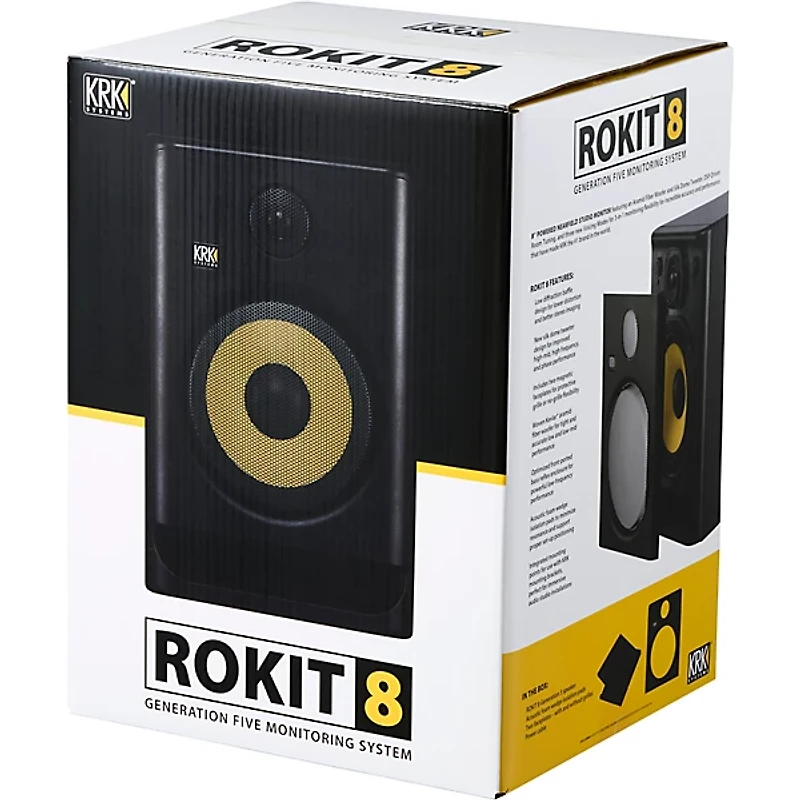 KRK ROKIT 8 Generation Five 8" Powered Studio Monitor (Each)