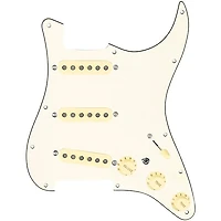 920D Custom Texas Growler Loaded Pickguard for Strat With Aged White Pickups and S7W-MT Wiring Harness